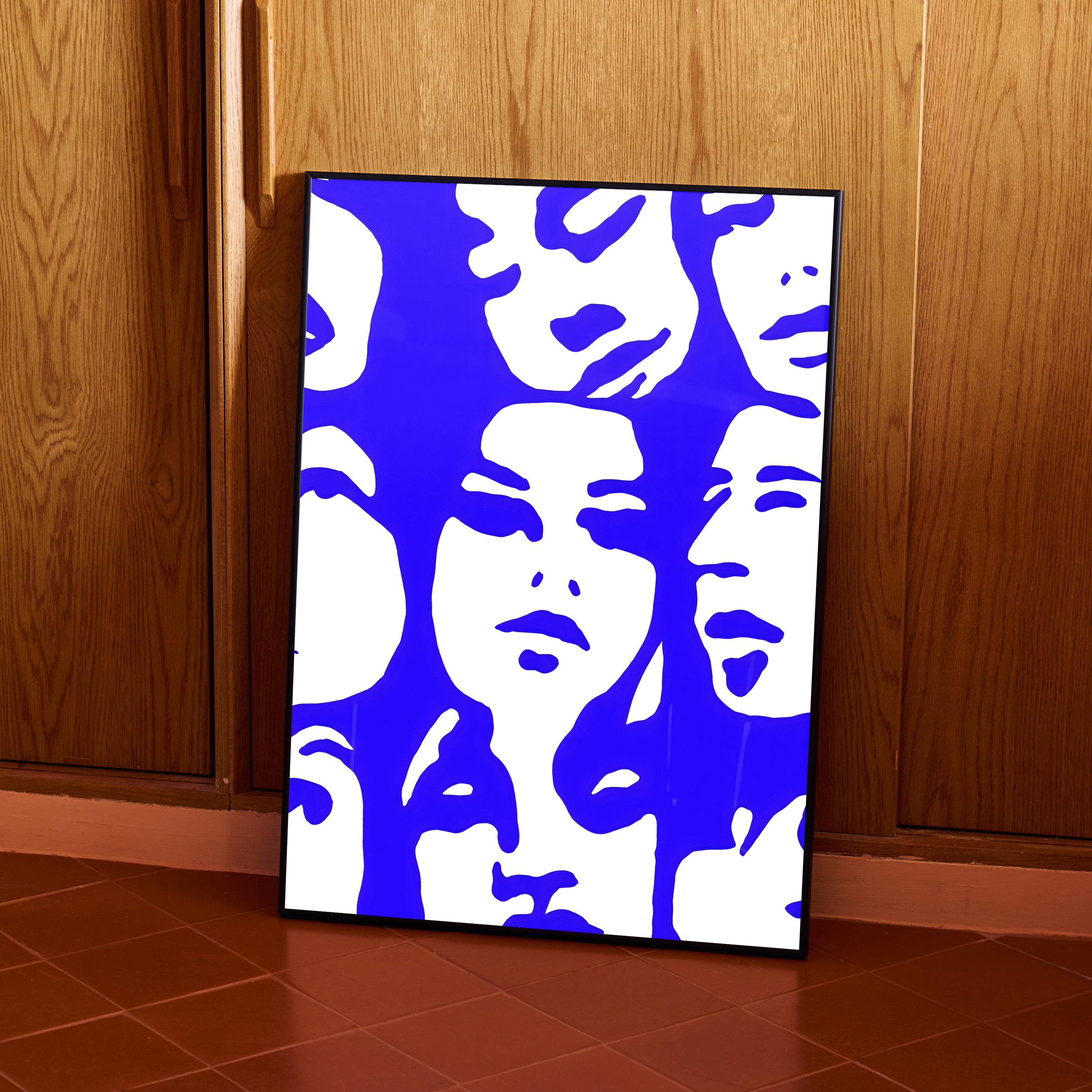 Blue Faces