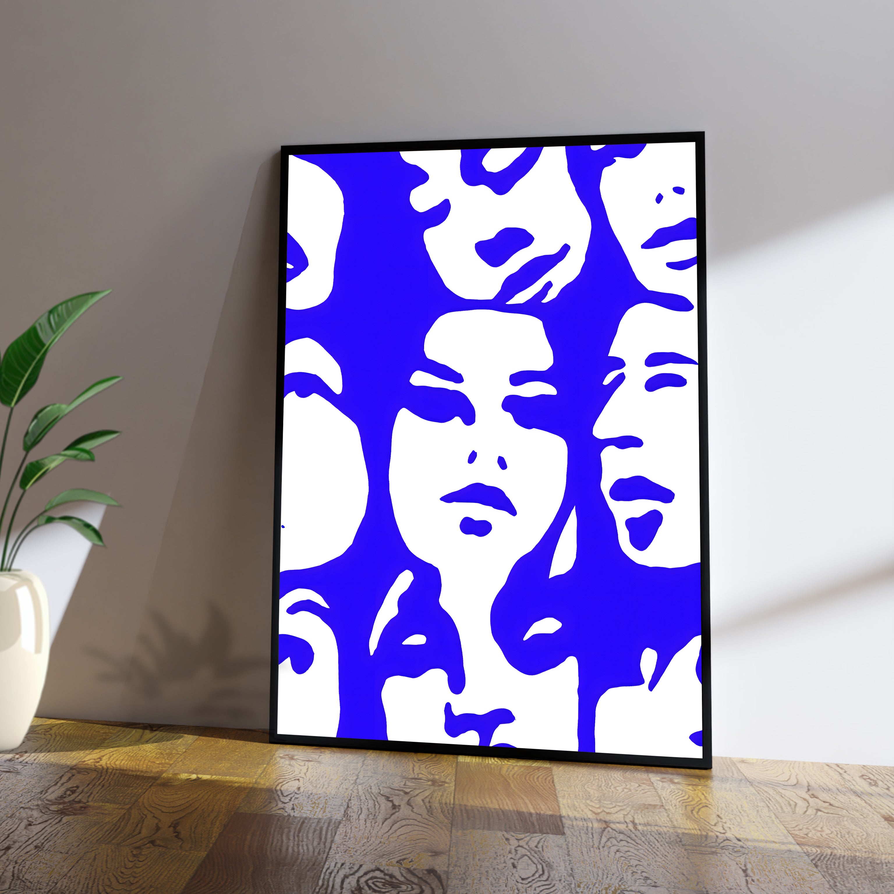 Blue Faces