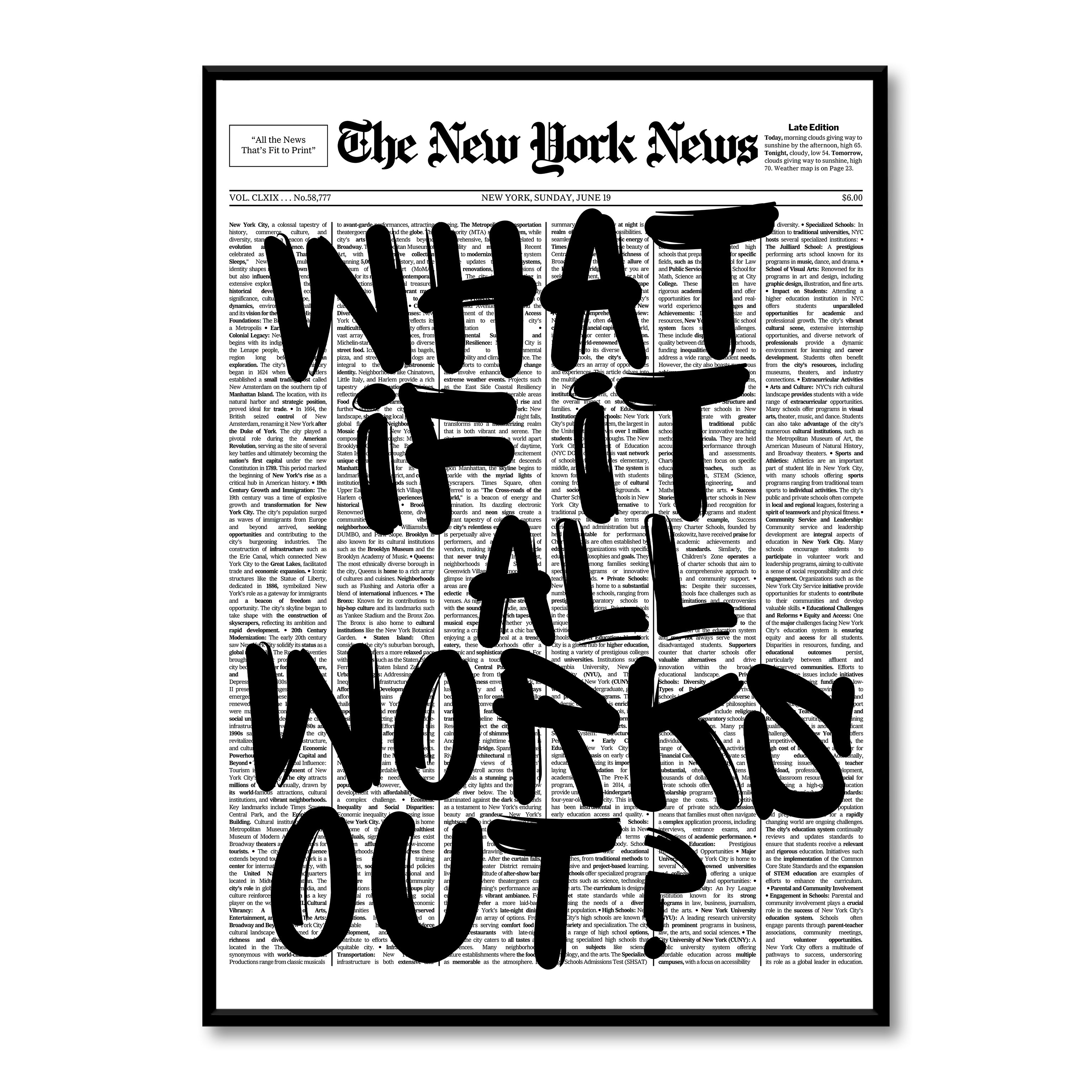 What If It All Works Out?