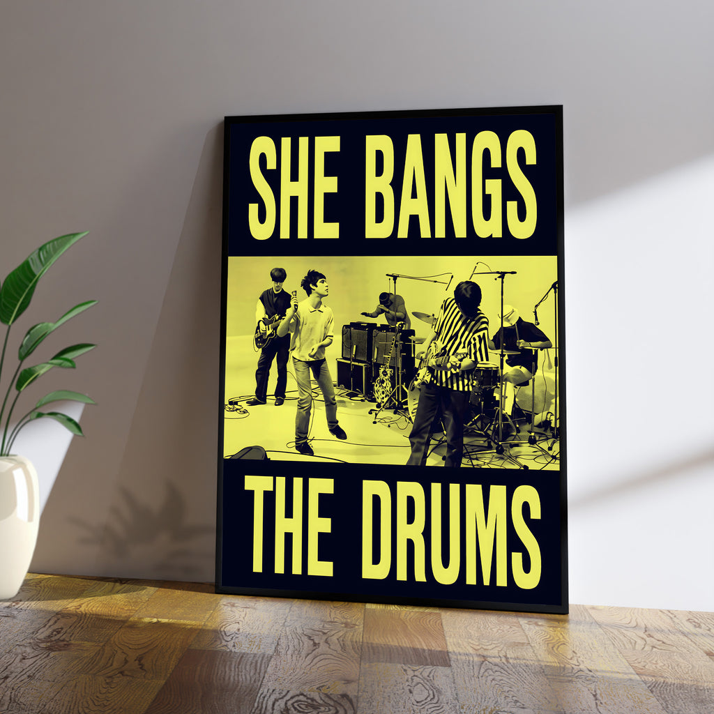 She Bangs The Drums