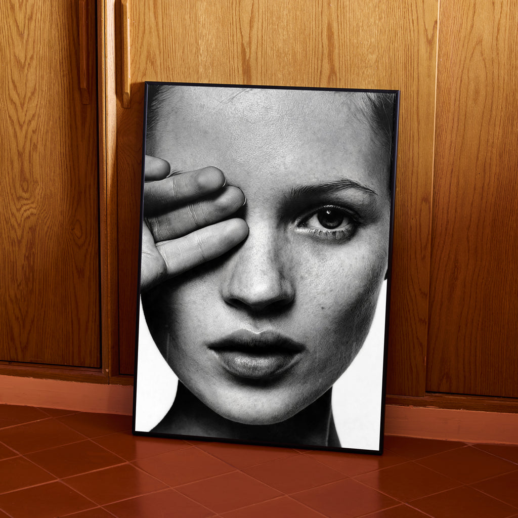 Kate Moss Eye Portrait