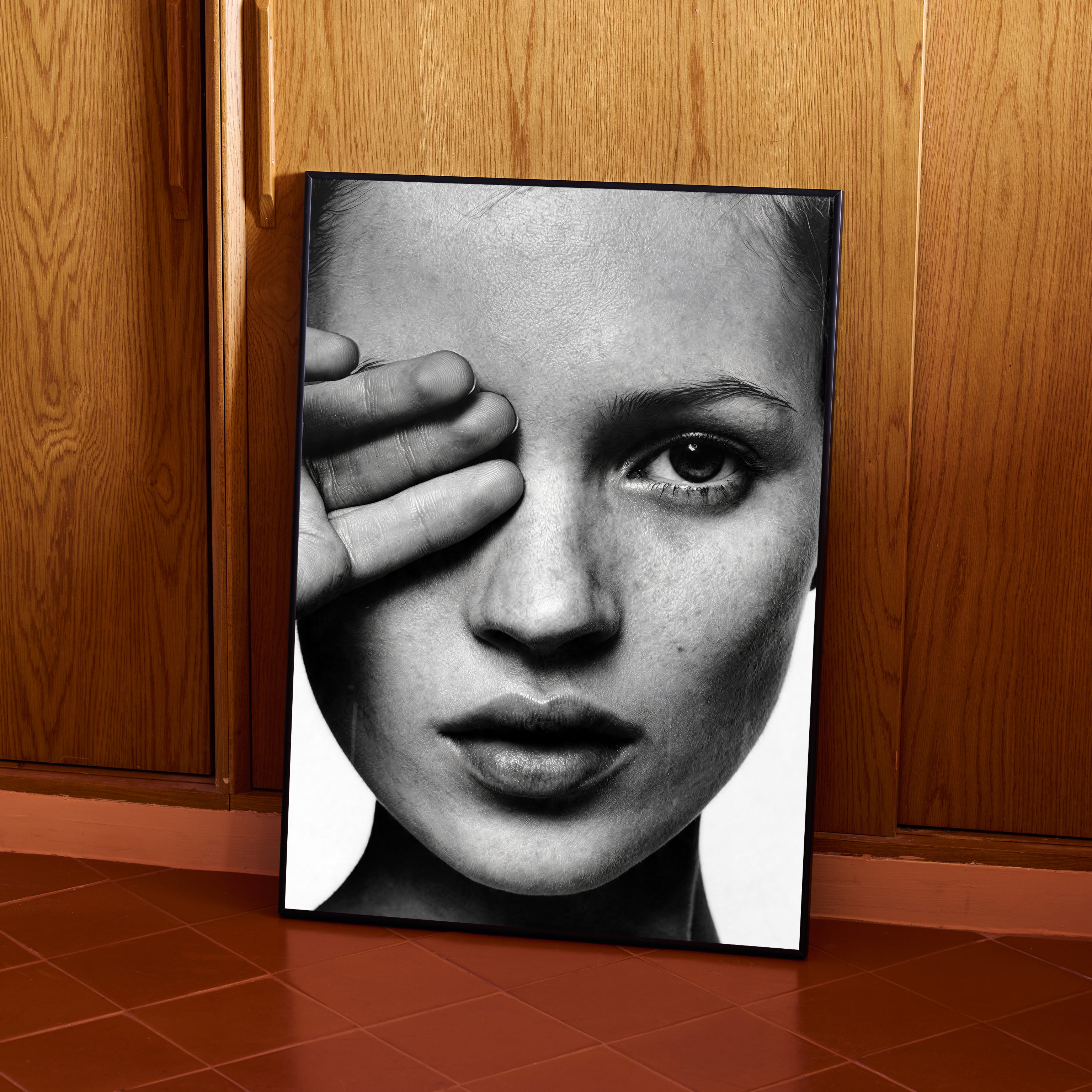 Kate Moss Eye Portrait