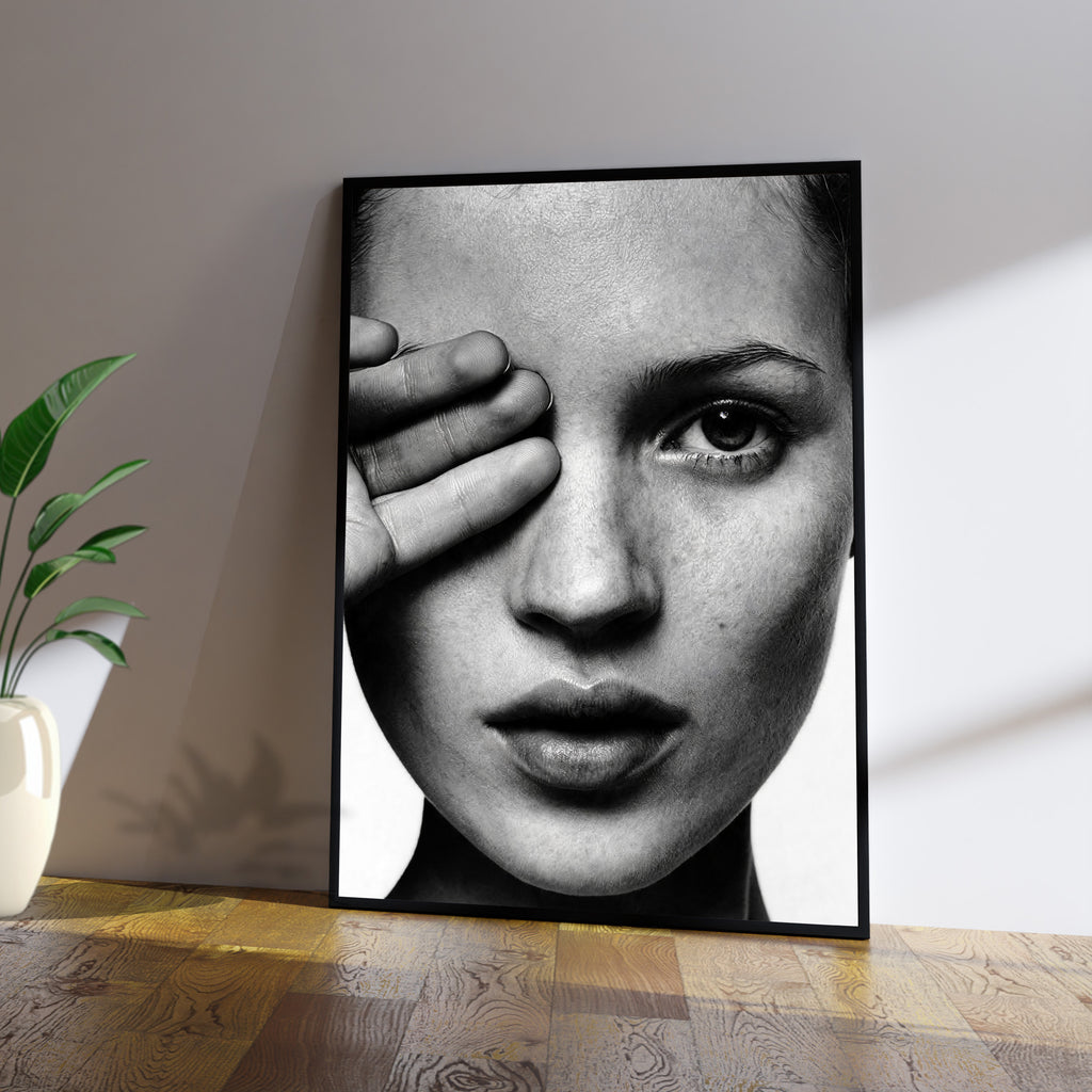 Kate Moss Eye Portrait