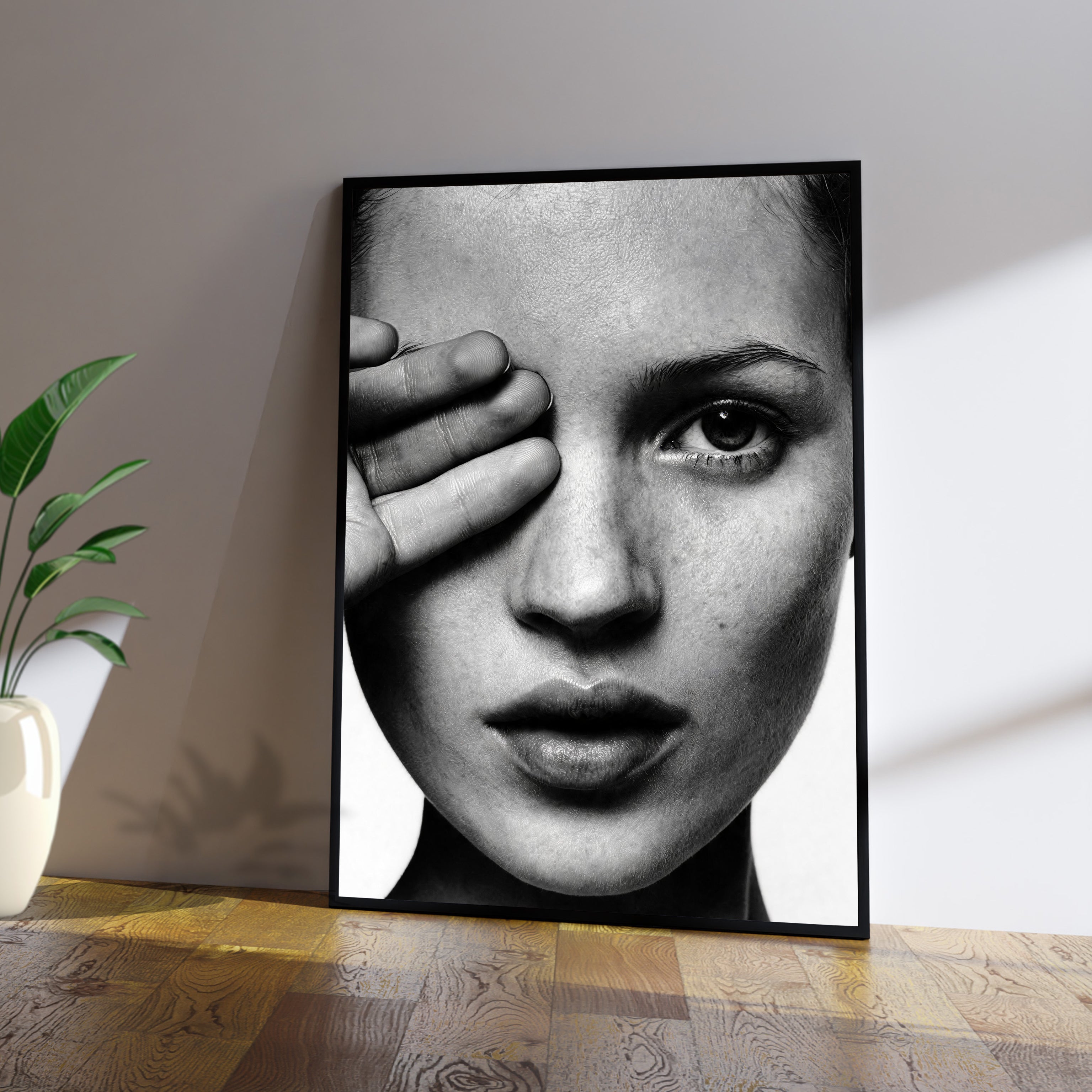 Kate Moss Eye Portrait