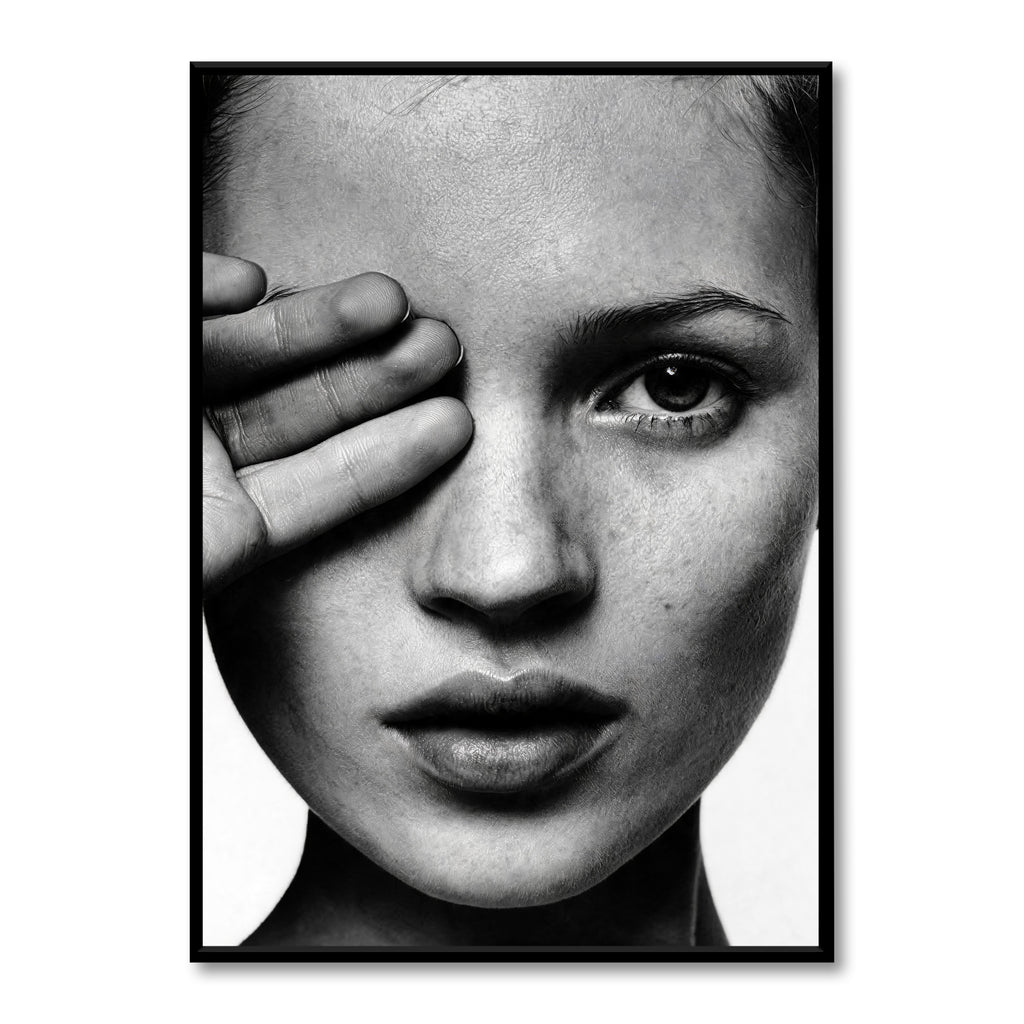 Kate Moss Eye Portrait