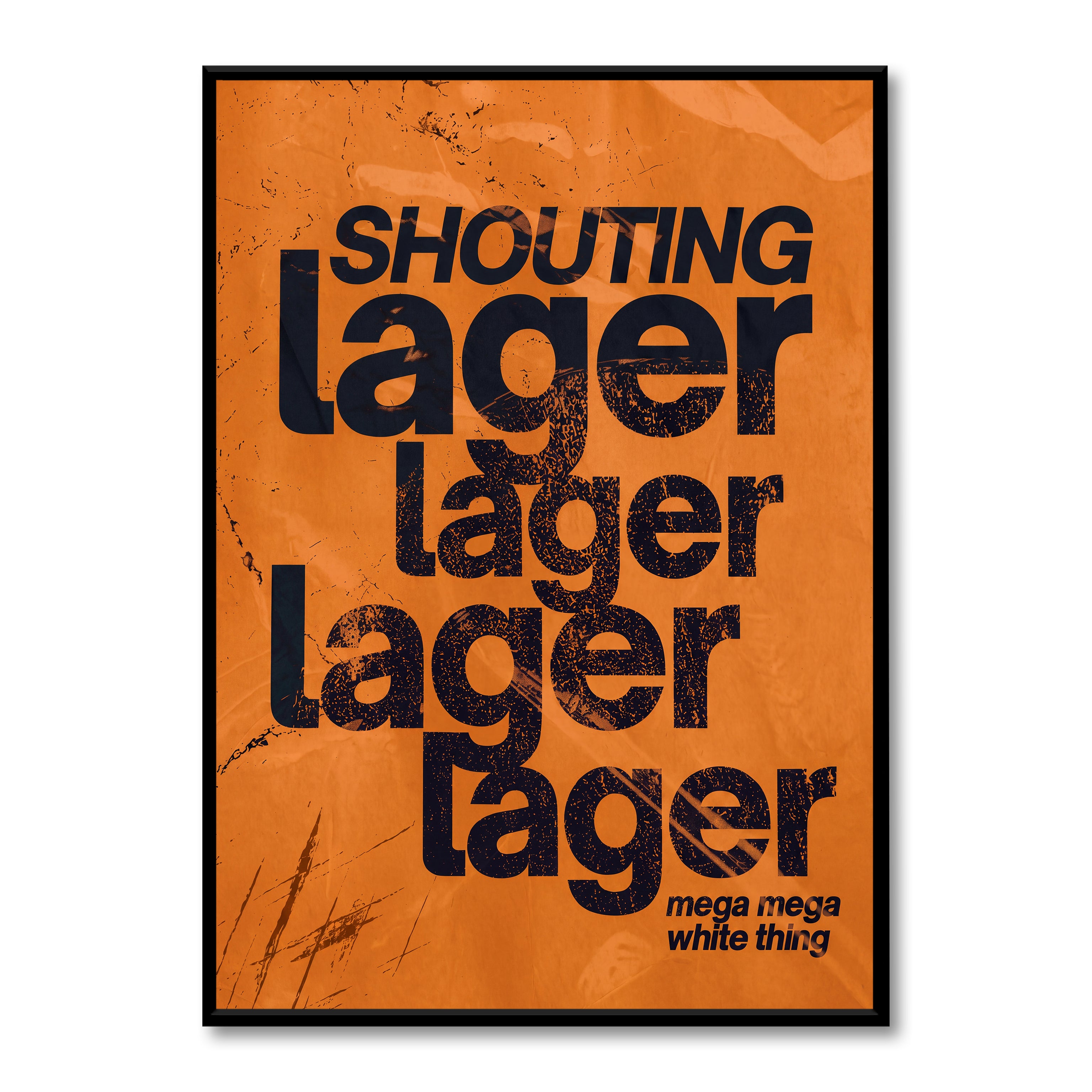 Born Slippy, Shouting Lager